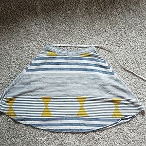 Geometric Anthropologie Skirt